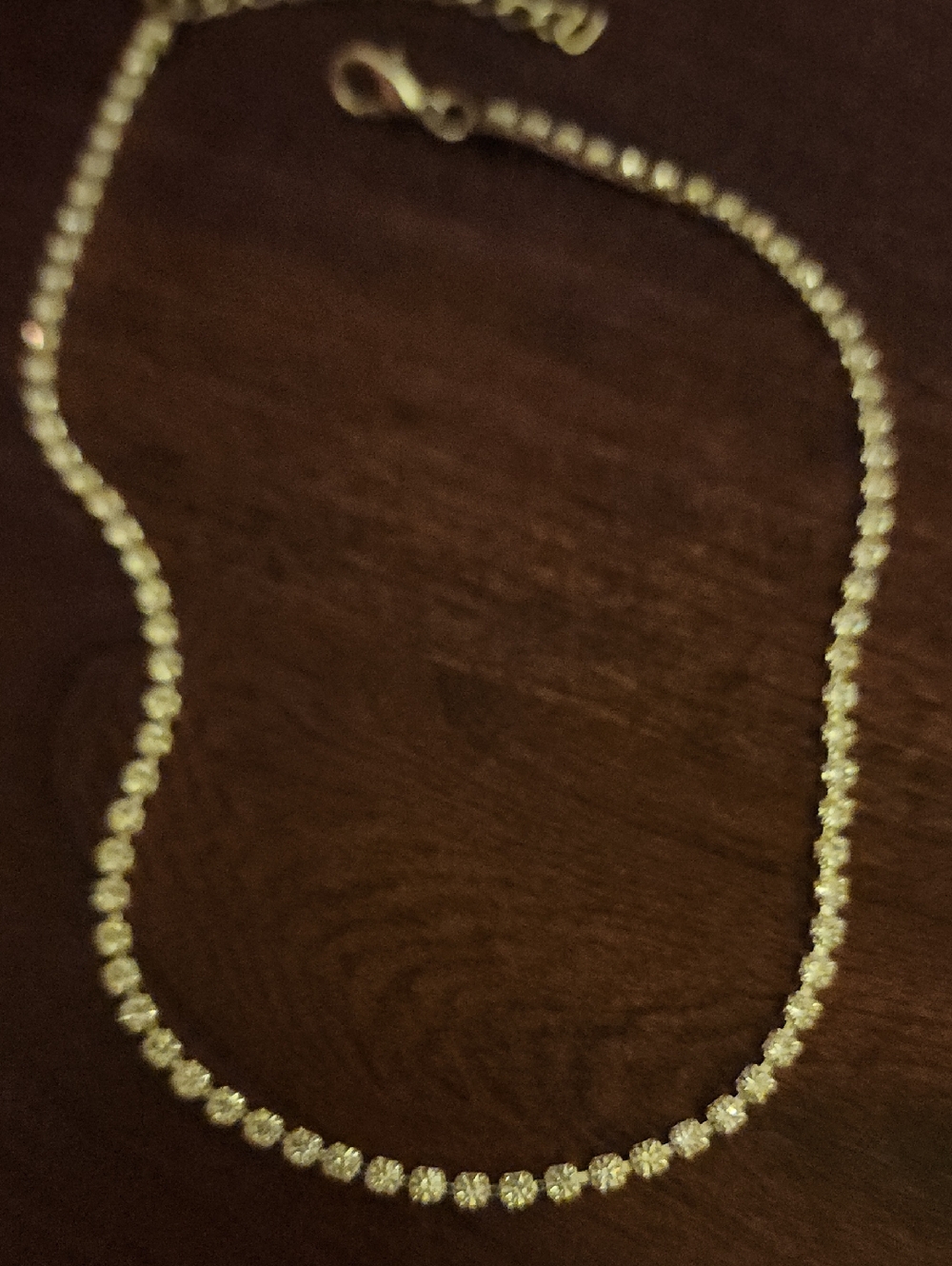 Silver Tennis Necklace - Elegant Women’s Jewelry